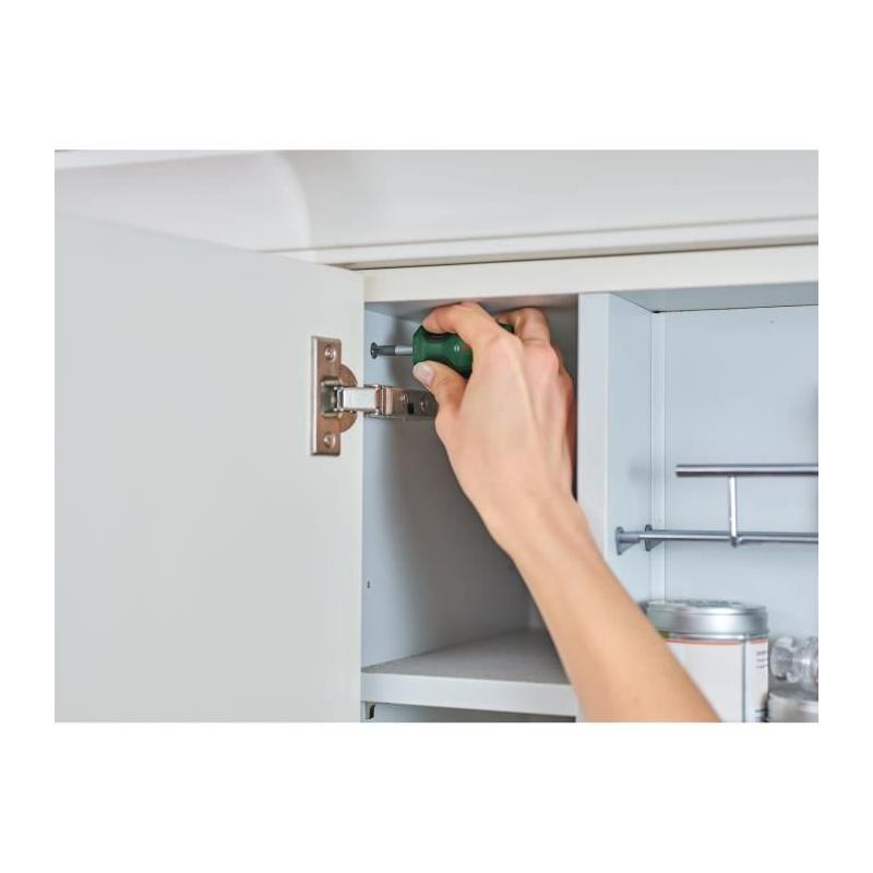 Ensemble de 4 tournevis courts Bosch pour vissage précis