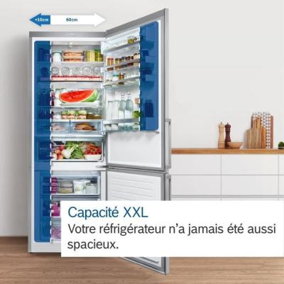 Réfrigérateur pose-libre Bosch KSV33VWEP SER4 - 324 L - Blanc - Froid ventilé