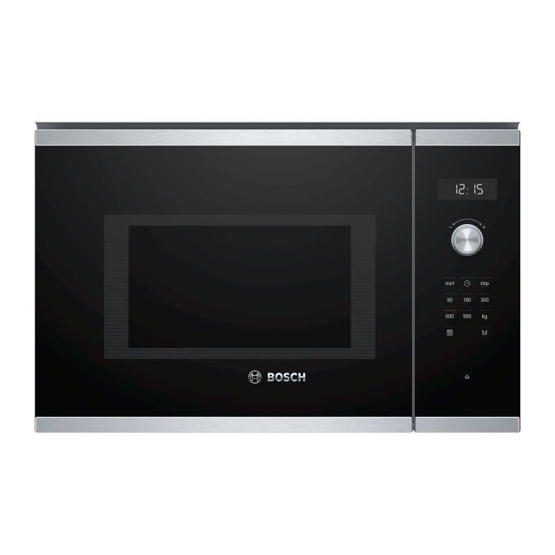 Bosch Serie 6 BFL554MS1F micro-onde Acier inoxydable Micro-onde simple Intégré 25 L 900 W