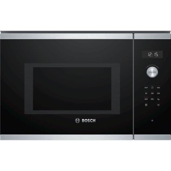 Bosch Serie 6 BFL554MS1F micro-onde Acier inoxydable Micro-onde simple Intégré 25 L 900 W