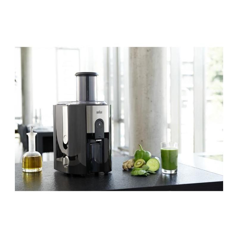 Centrifugeuse BRAUN J500 - 900W - Cheminée large 75mm