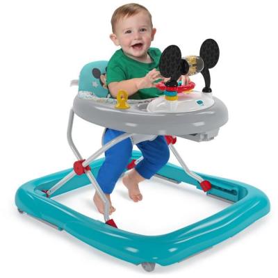 Trotteur bébé évolutif et pliable 2-en-1 Disney Mickey - Jouet d'éveil intégré