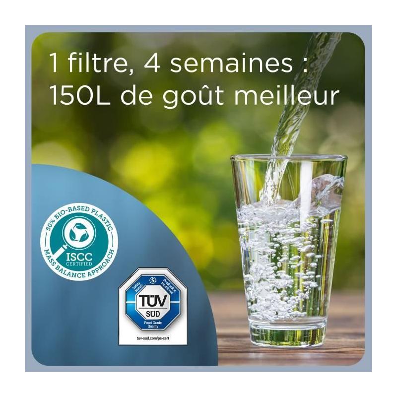 Carafe filtrante BRITA Aluna Calendar 2 mois MAXTRA PRO blanche - 2,4L
