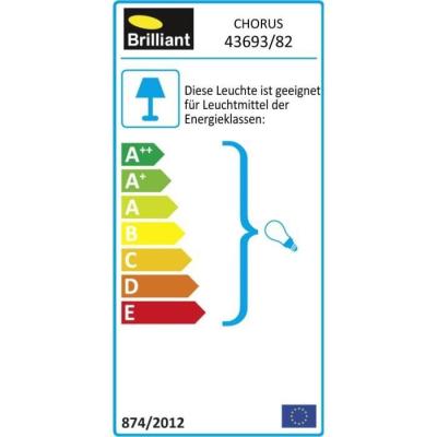 Lampe à poser LED CHORUS BRILLIANT - Éclairage jardin style moderne