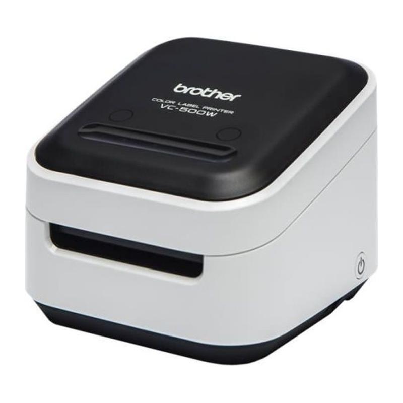 Imprimante d'étiquettes couleur Brother VC-500W: Wifi et USB