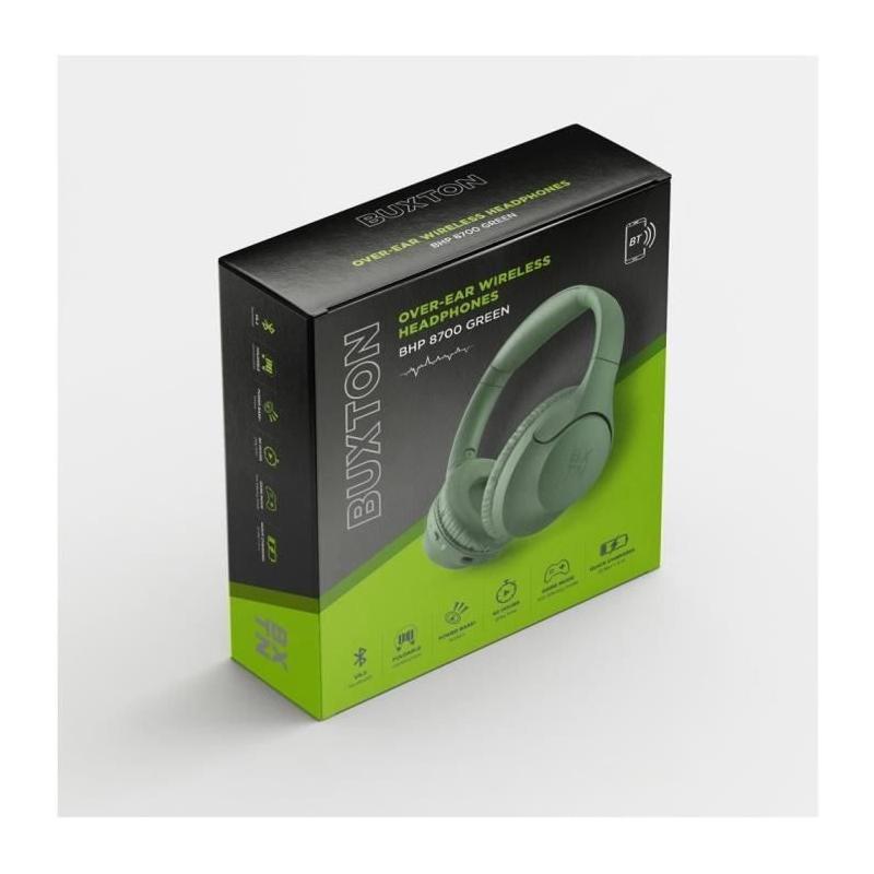 Casque sans fil Buxton BHP 8700 WHITE - Son immersif