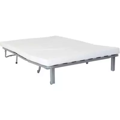 Banquette BZ DREAM en Tissu 100% Coton gris clair - 140x190 cm Banquette BZ DREAM en Tissu 100% Coton gris clair - 140x190 cm