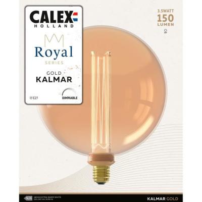 Ampoule LED E27 - CALEX - Filament 3,5W - Or Blanc Chaud