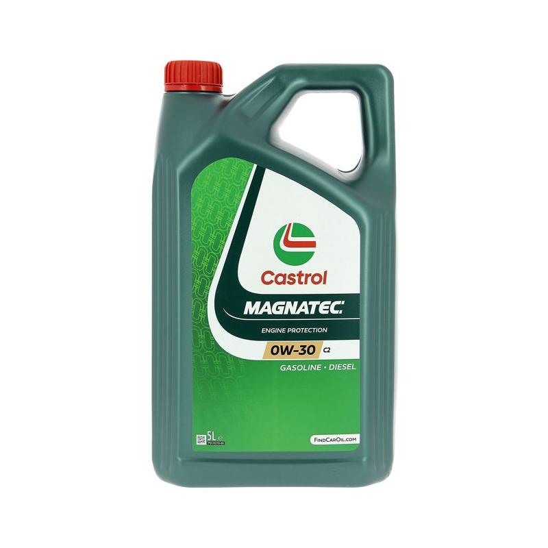 Huile moteur CASTROL Magnatec 0W-30 C2 5L - Protection intelligente