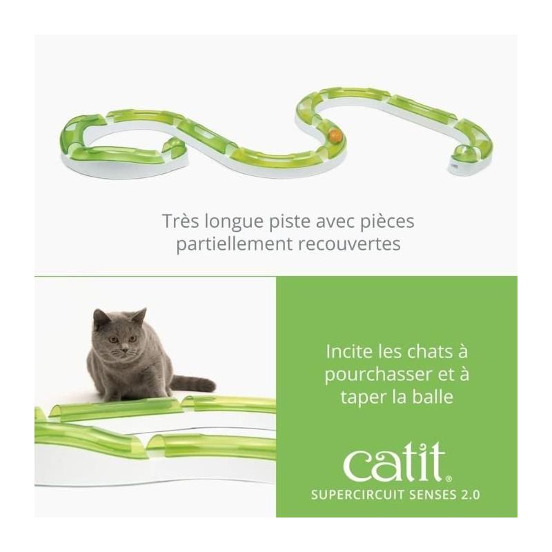 Jouet interactif pour chat Catit Senses 2.0 Supercircuit