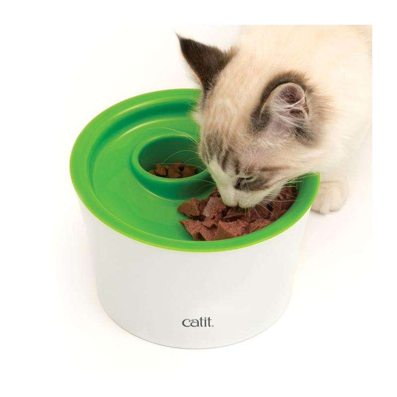 Distributeur de Nourriture pour Chat Catit Senses 2.0 - Pratique et Ludique