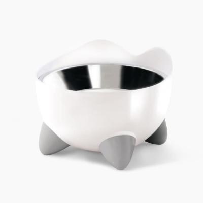 Gamelle pour chat - CATIT - PIXI - 200ml - Surélevée - Blanc
