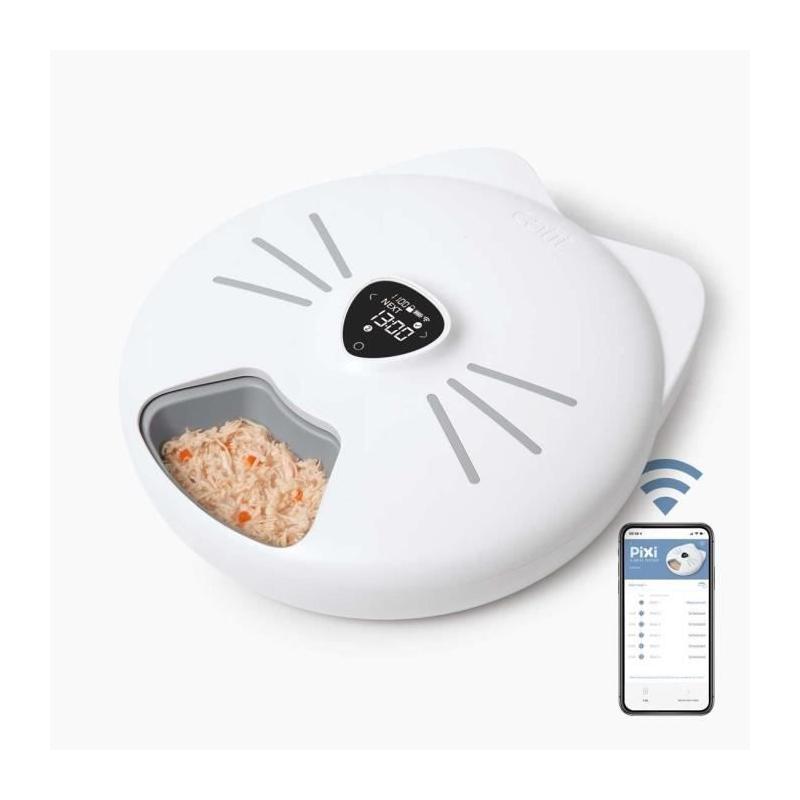 Distributeur de repas connecté pour chat - CATIT PIXI SMART - 6 x 170ml