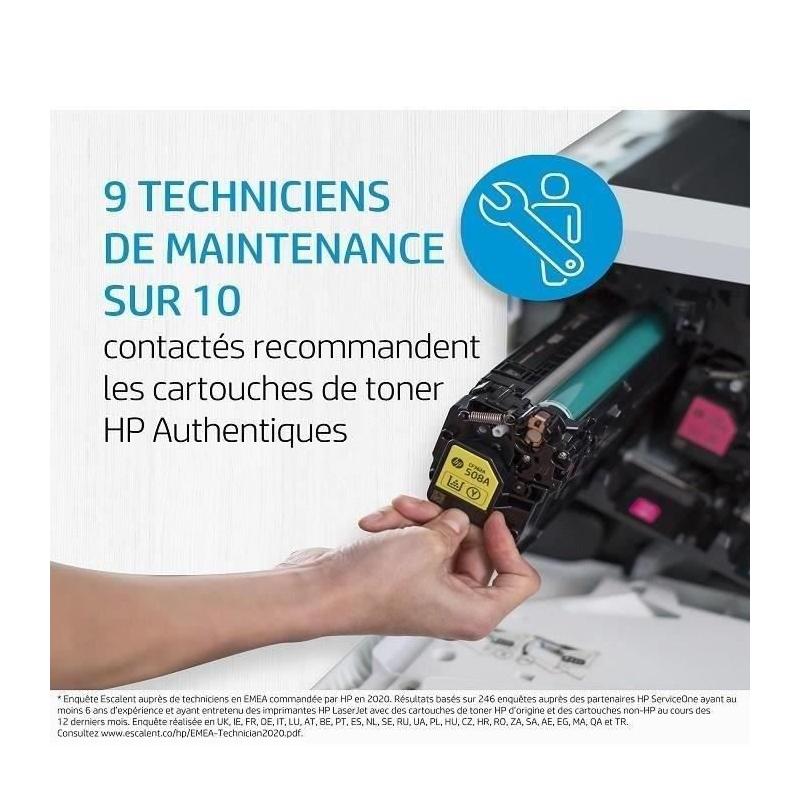 Toner HP 305A (CE410A) noir - Capacité 2200 pages