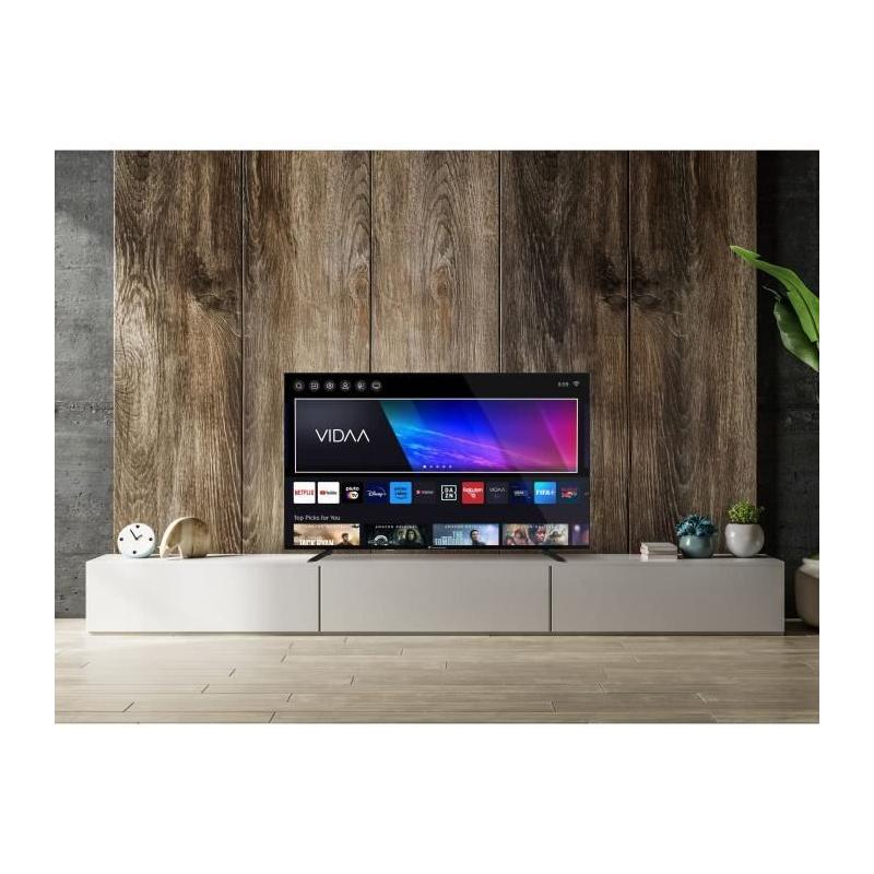 TV QLED Continental Edison 50'' UHD 4K Smart Vidaa