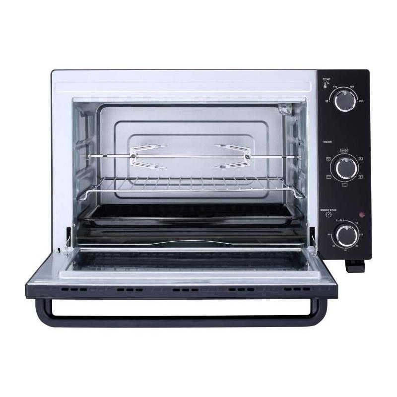 Minifour électrique 46L noir - Rotissoire et convection naturelle