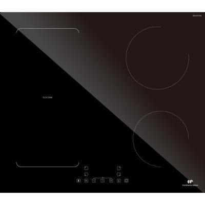 Table induction 4 zones Continental Edison CETI4ZFLEX3 - Noir