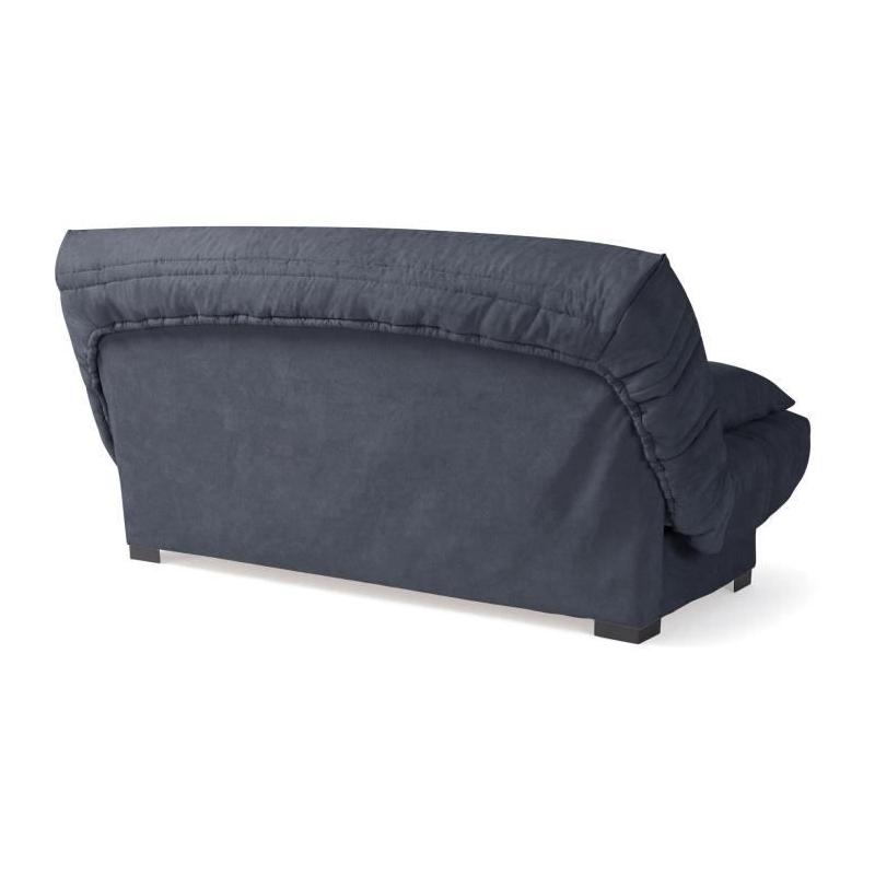 Banquette clic clac 3 places gris anthracite - Confort optimal