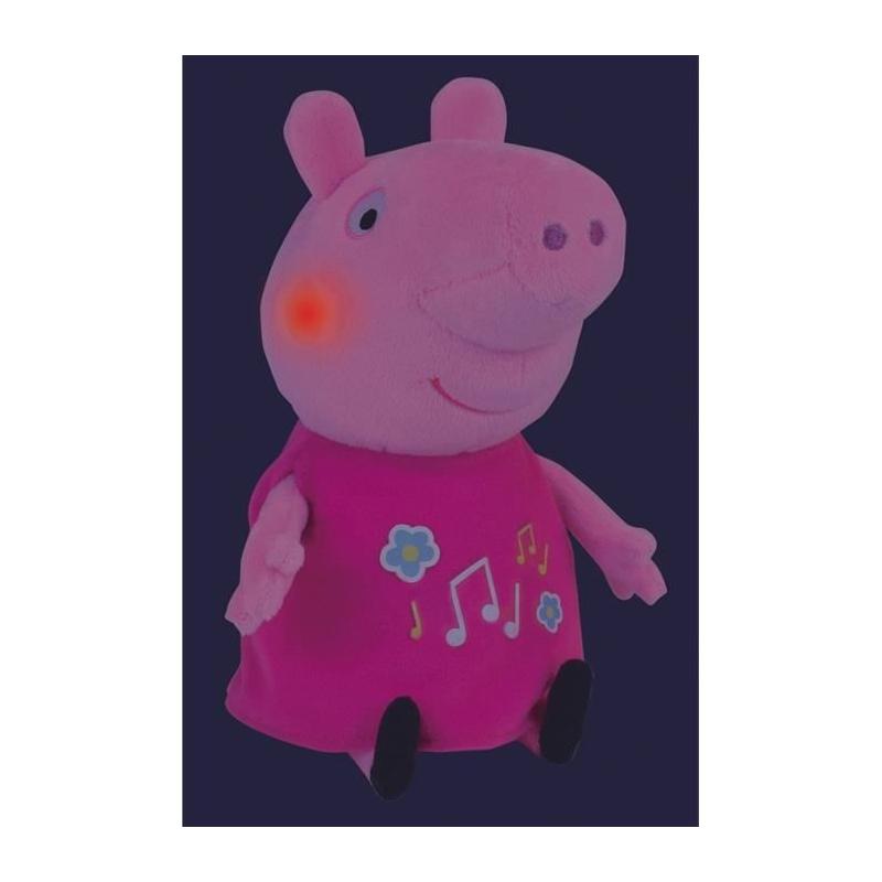 Peluche Peppa Pig 25cm Musicale & Lumineuse