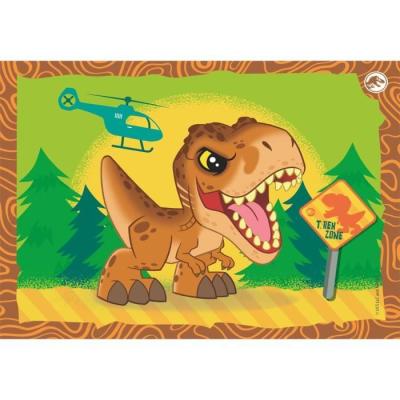 Puzzle 4 en 1 Jurassic World: l'aventure commence!