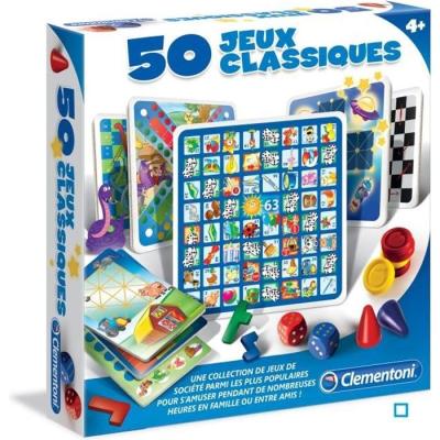 50 jeux classiques Clementoni: plaisir de société garanti!