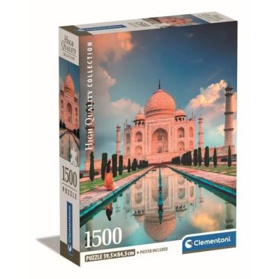 Puzzle Clementoni 1500p Taj Mahal - Avec poster