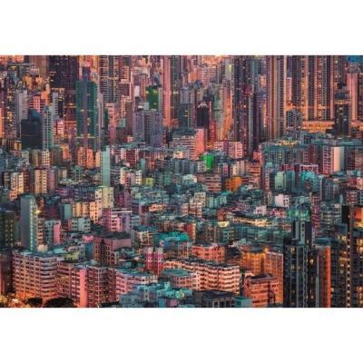 Puzzle CLEMENTONI Compact 1500 pièces - Hong-Kong, The Hive