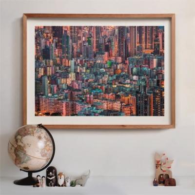 Puzzle CLEMENTONI Compact 1500 pièces - Hong-Kong, The Hive