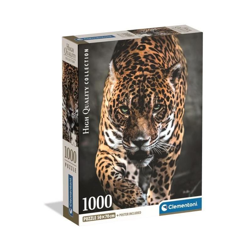 Puzzle CLEMENTONI Compact 1000 pièces - Promenade du Jaguar