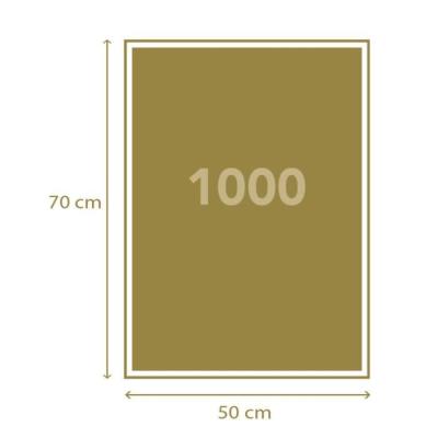 Puzzle CLEMENTONI Compact 1000 pièces - Promenade du Jaguar
