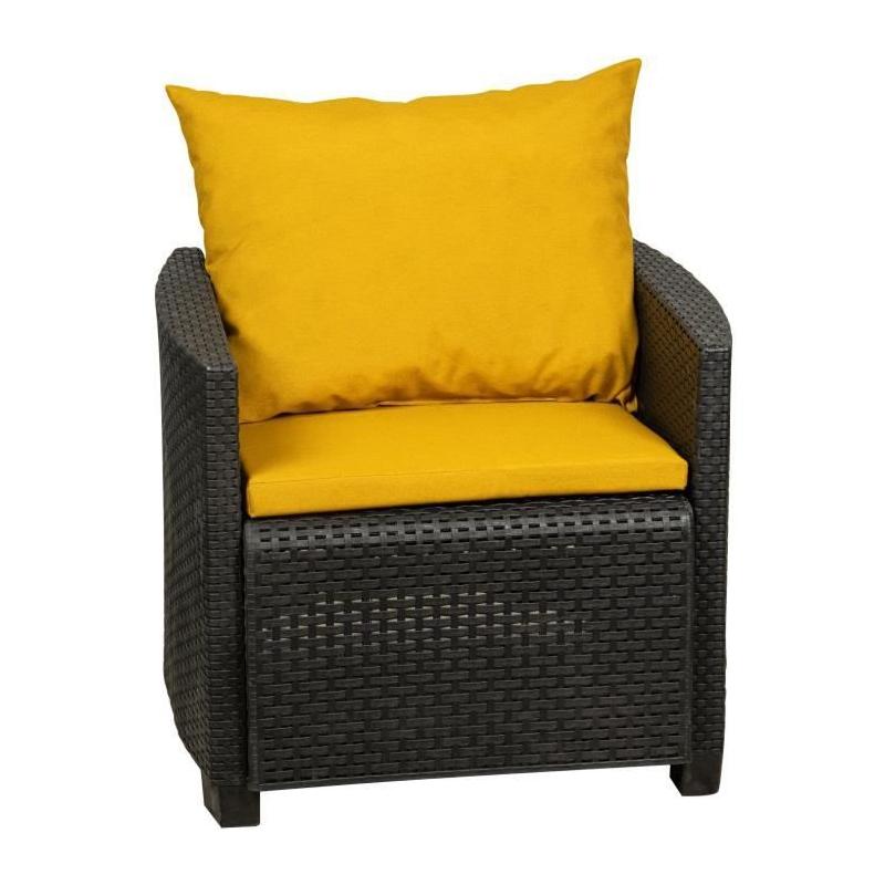 Ensemble de coussin Coffee Set - JARDIN PRIVE - Cumin