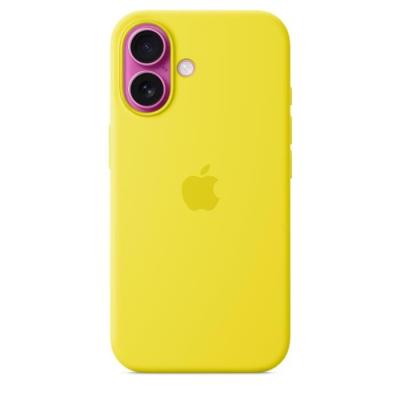 Coque iPhone 16 en silicone avec MagSafe - Star Fruit