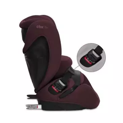 Siège auto CBX BY CYBEX Pallas B i-Size Rumba Red-Dark Red - Rouge