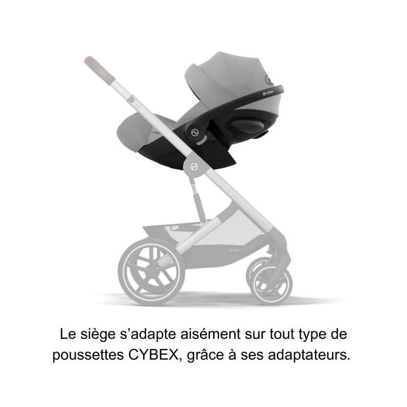 Siège auto bébé CYBEX Cloud G i-Size Plus - Gris pierre