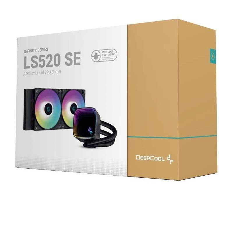 Refroidissement efficace avec DeepCool LS520 SE (Noir)