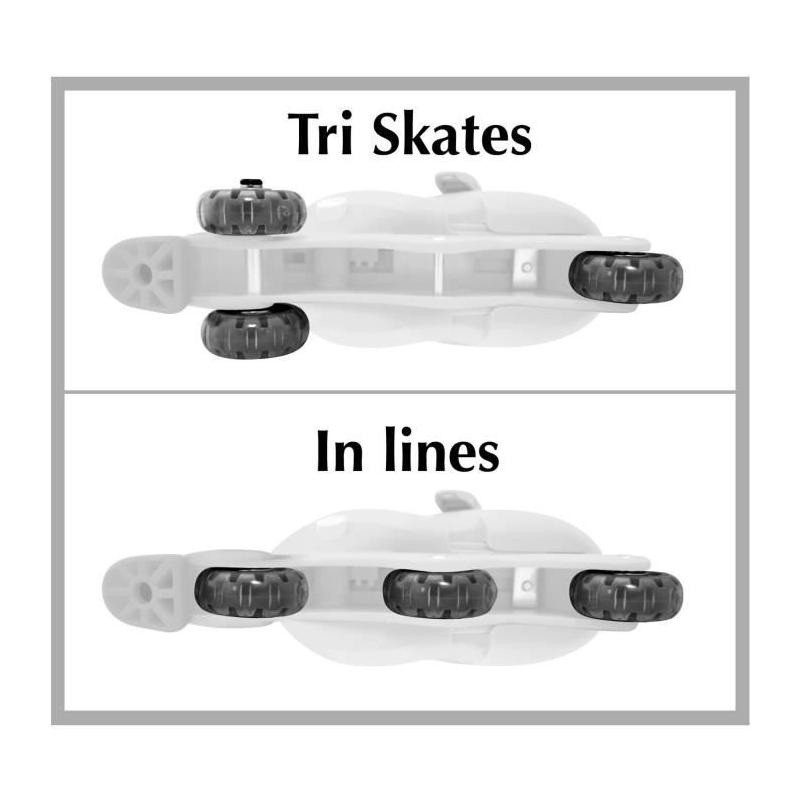 Patins en ligne 2 en 1 La Reine des Neiges II - Taille 27-30 - Fille
