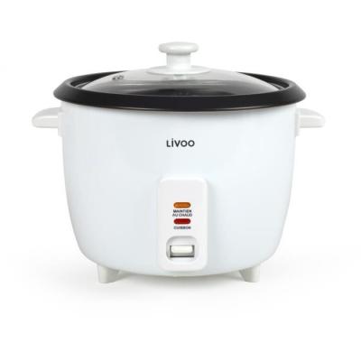 Cuiseur à riz LIVOO 1,5L avec panier aluminium et maintien au chaud