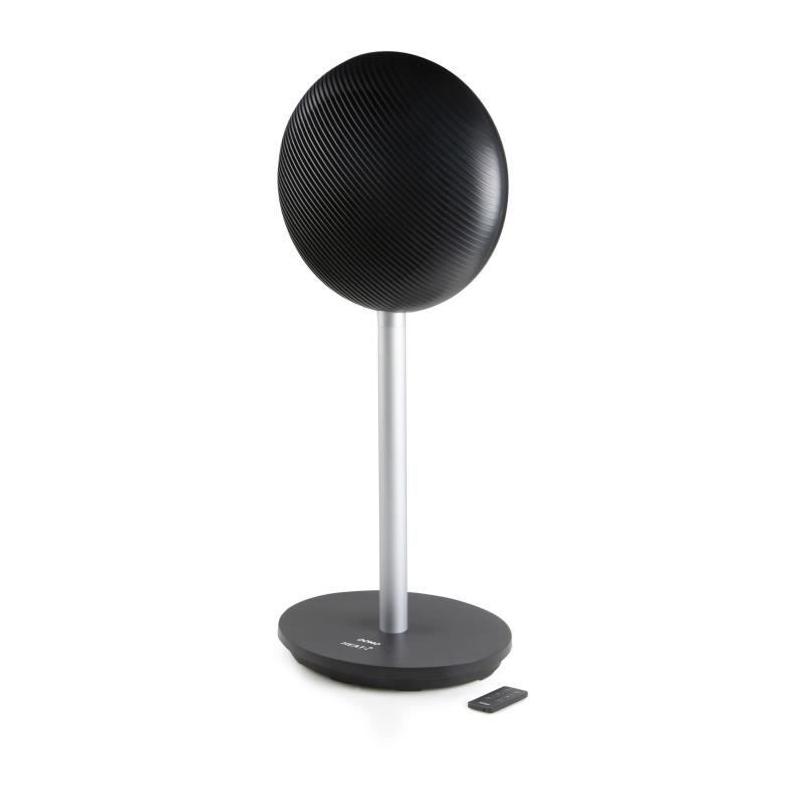 Radiateur électrique mobile turbo sur pied - 2000W - Noir