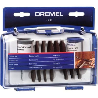 Coffret 69 accessoires DREMEL 688 - Disques à tronçonner variés