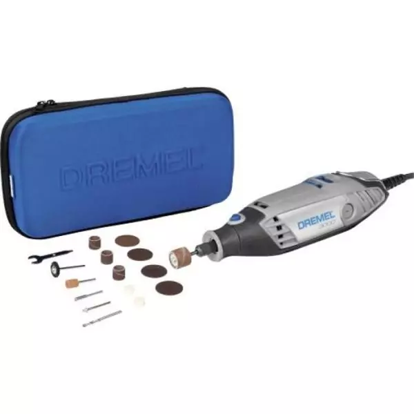 Outil rotatif multifonction DREMEL - filaire 3000/15 - 130W - 15 accessoires + sacoche - F0133000JA