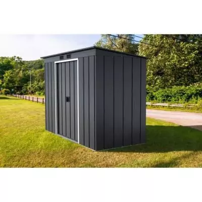 Abri de jardin métal Duramax 3,25m² Anthracite Jardin Chalet