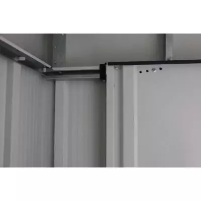 Abri de jardin métal Duramax 3,25m² Anthracite Jardin Chalet