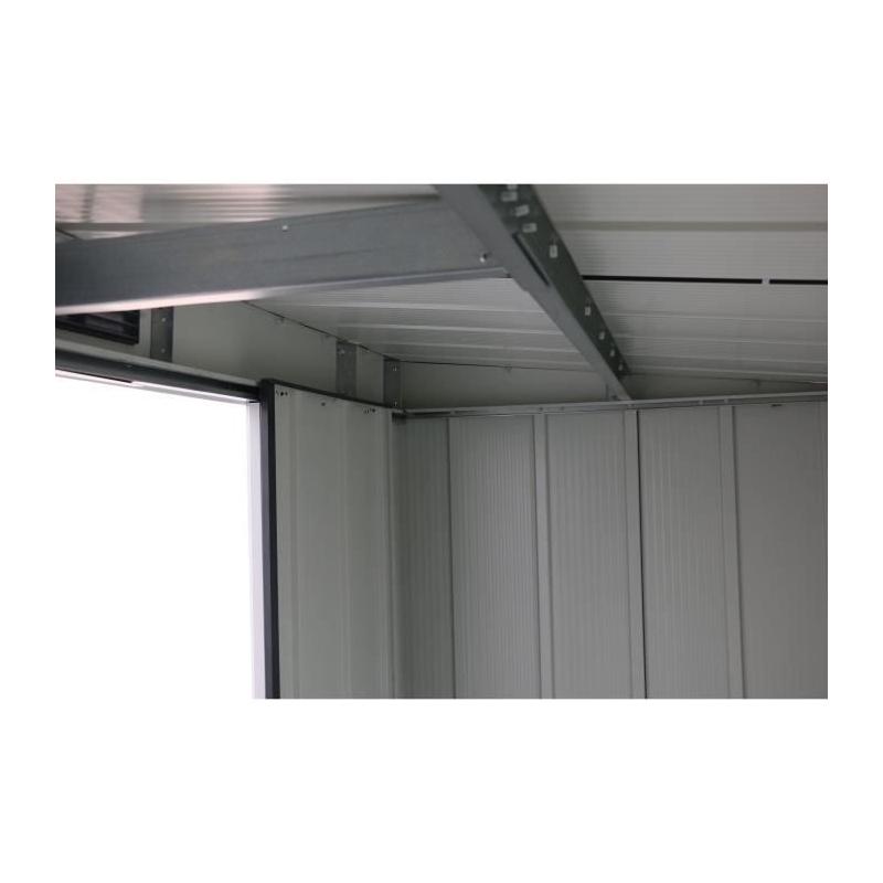 Abri de jardin métal Duramax 3,25m² Anthracite Jardin Chalet