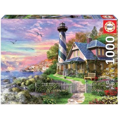 Puzzle Paysage et Nature : Phare A Rock Bay - 1000 pièces