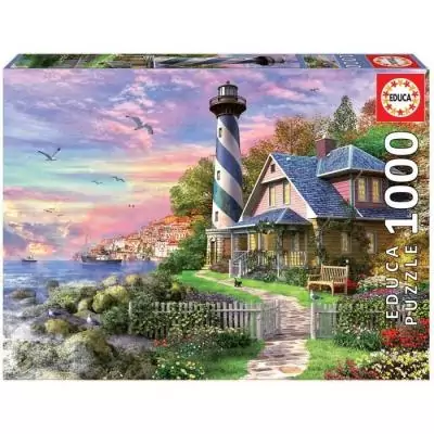 Puzzle Paysage et Nature : Phare A Rock Bay - 1000 pièces