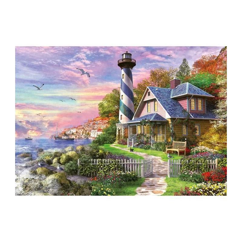 Puzzle Paysage et Nature : Phare A Rock Bay - 1000 pièces