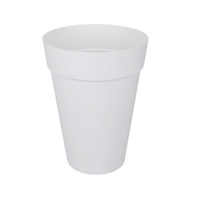 Pot de fleur Elho Plastique Rond Loft Urban Blanc Ø 34 x 45,6 cm 23 l - Décoration florale moderne et élégante