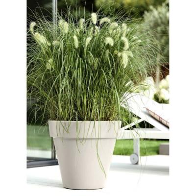Pot de fleurs ELHO Pure Round 60 Blanc Ø 59 x H 54 cm - Écolo et Chic!