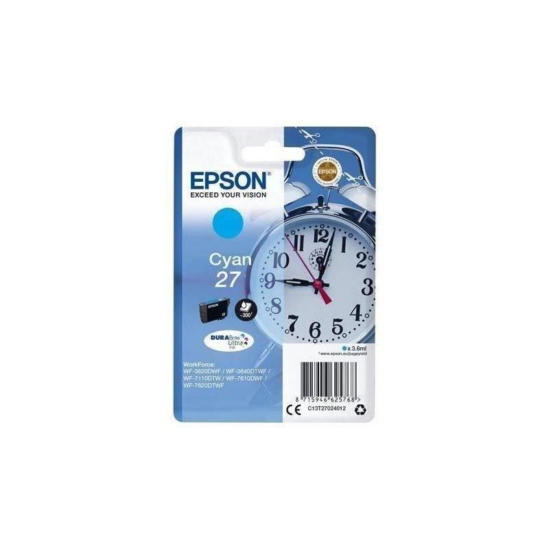 Cartouche d'encre EPSON T2702 Cyan - Couleurs vives (C13T27024012)