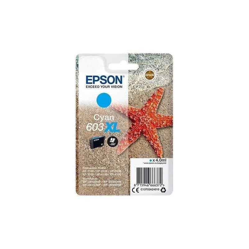 Cartouche d'encre 603 XL Cyan Epson - Économique et fiable